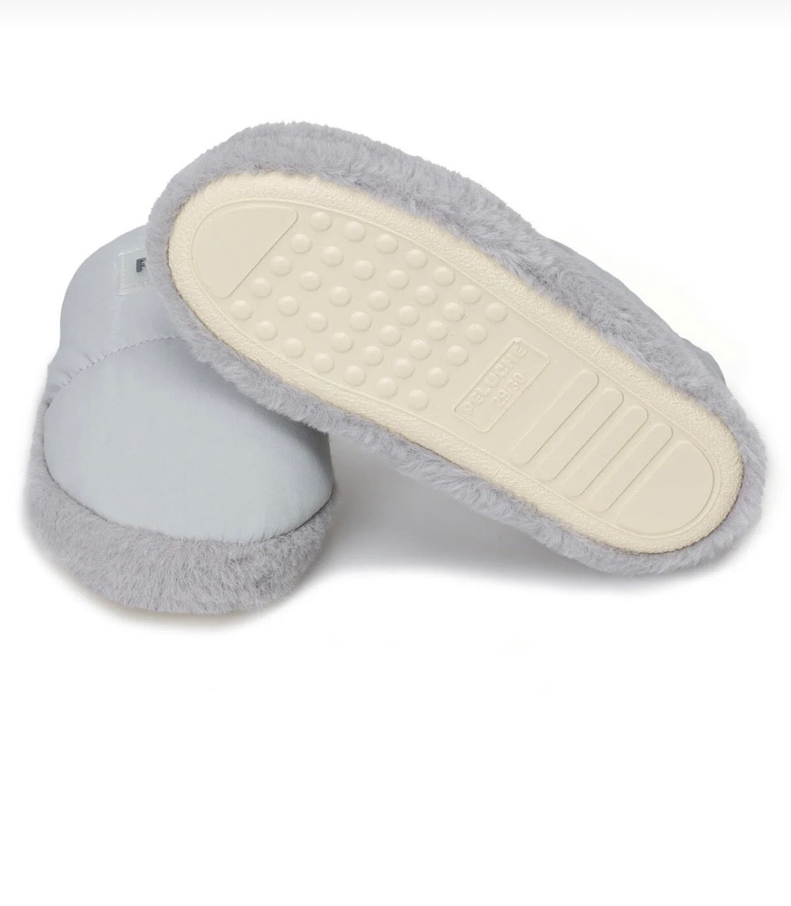 Szare kapcie PELUCHE