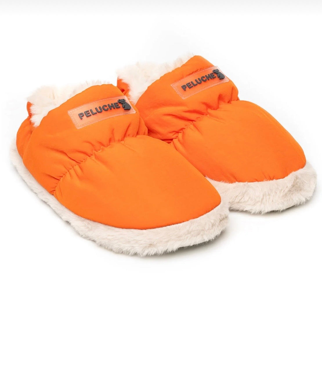 PELUCHE PARACHUTE – Kapcie Damskie Pomarańczowe