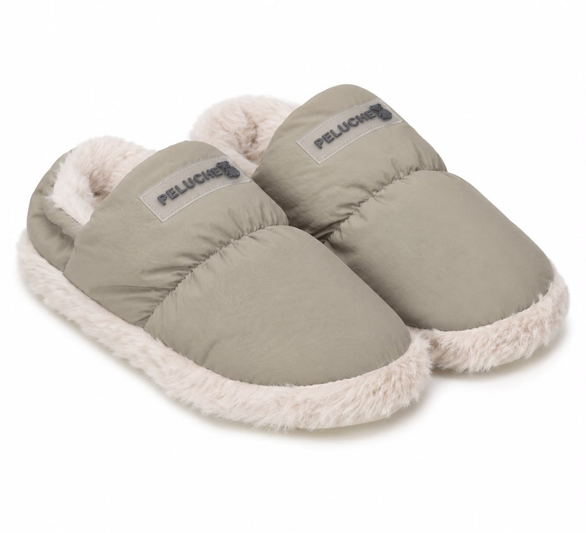PELUCHE -PARACHUTE-  Kapcie Damskie Beżowe