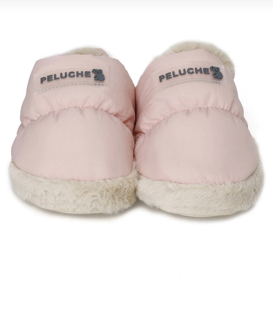 PELUCHE Różowe Kapcie