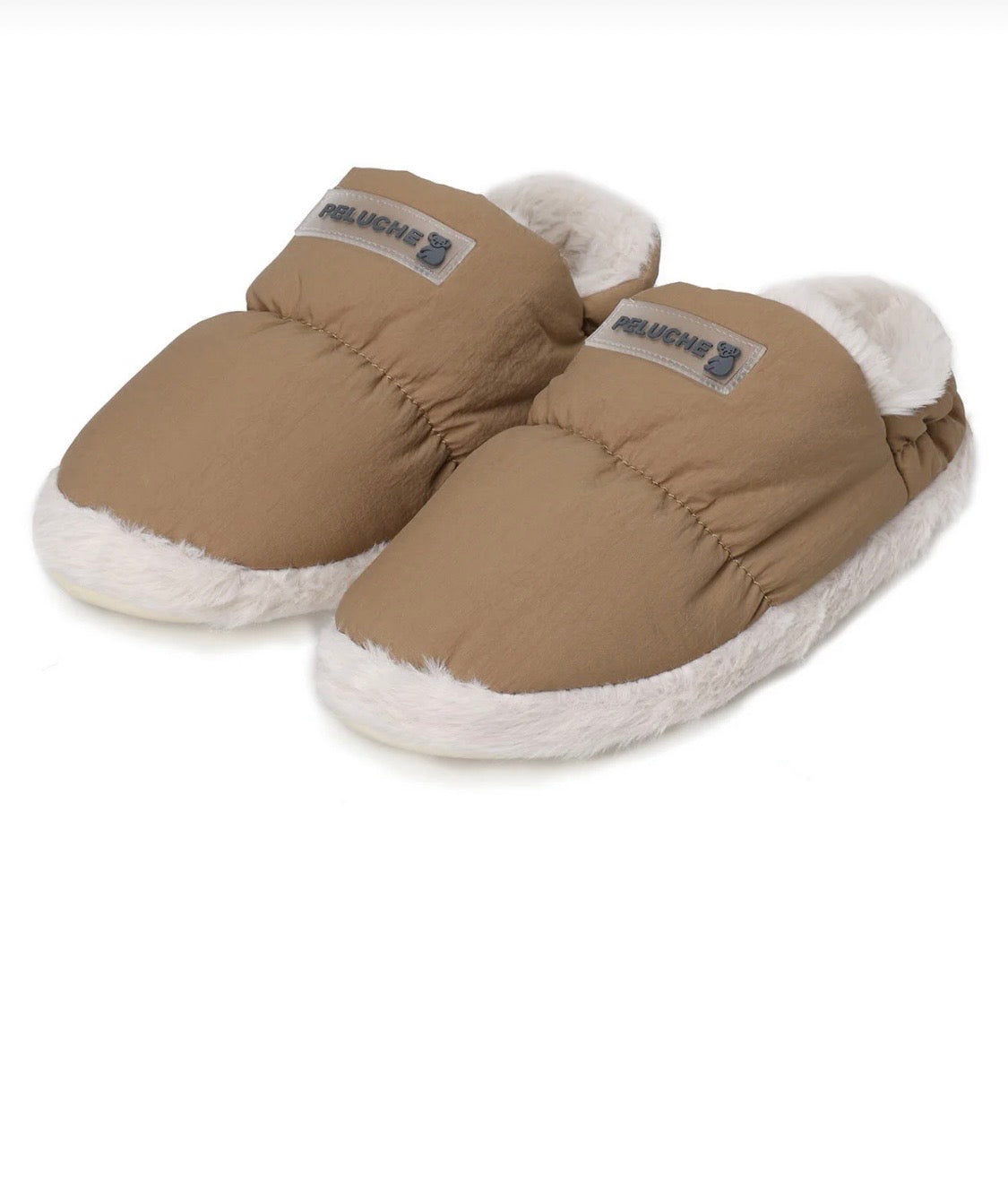PELUCHE Pomarańczowe Kapcie
