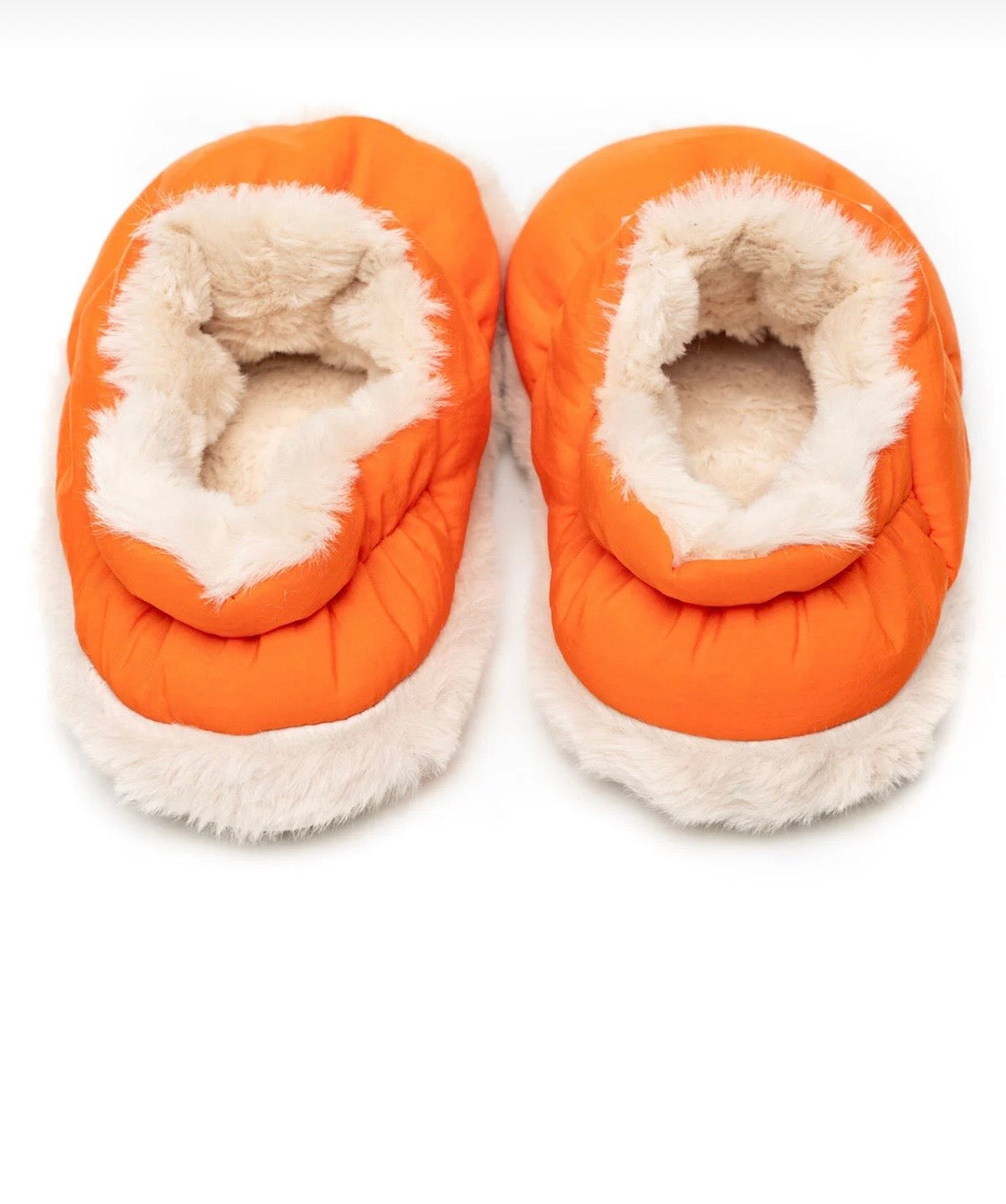 PELUCHE Pomarańczowe Kapcie